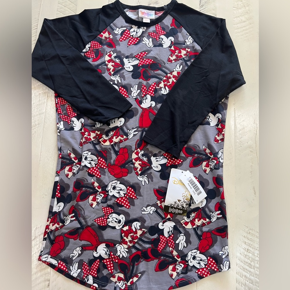 Lularoe Disney Mickey Mouse T-shirt size XXS